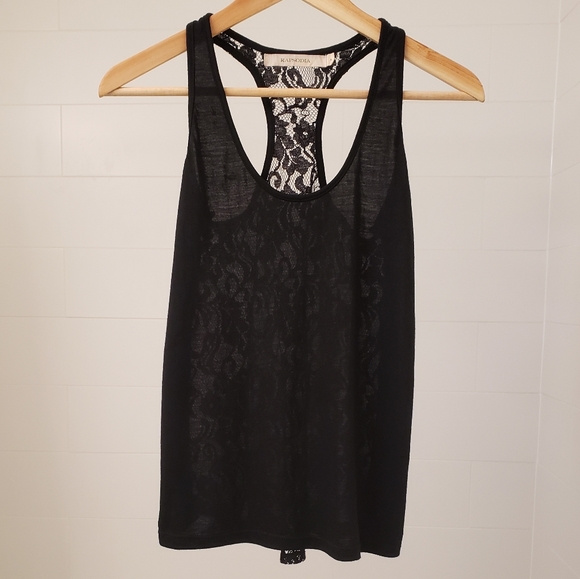Rapsodia Racerback Tank with Lace Back - Picture 7 of 9